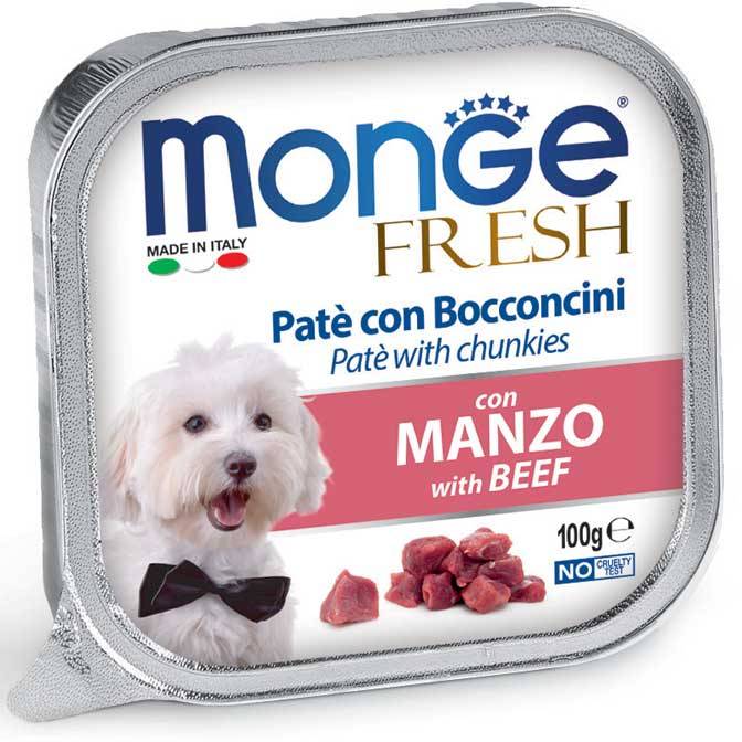 MONGE FRESH MANZO PATE CON BOCCONCINI
