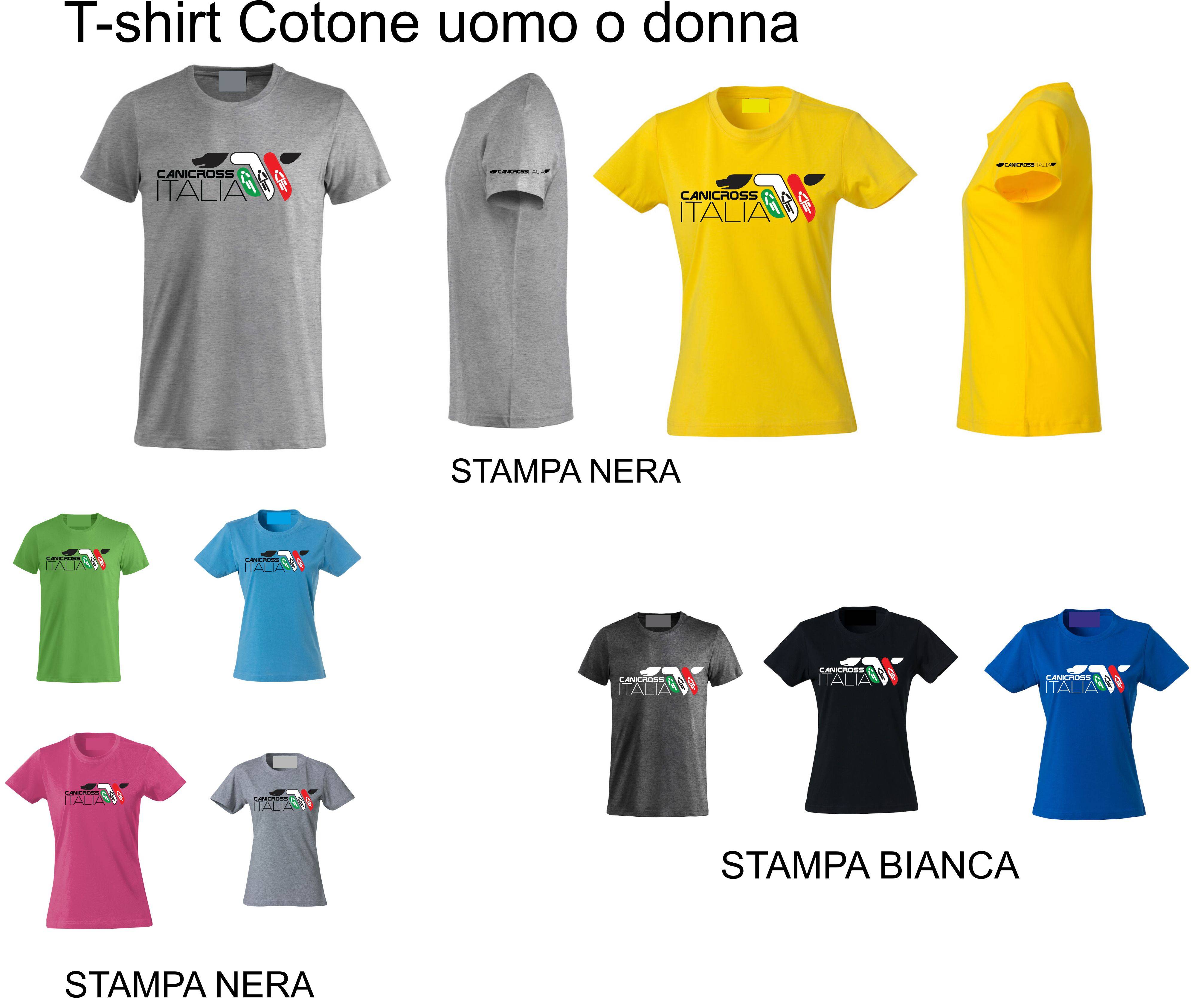 T-SHIRT DONNA CANICROSS