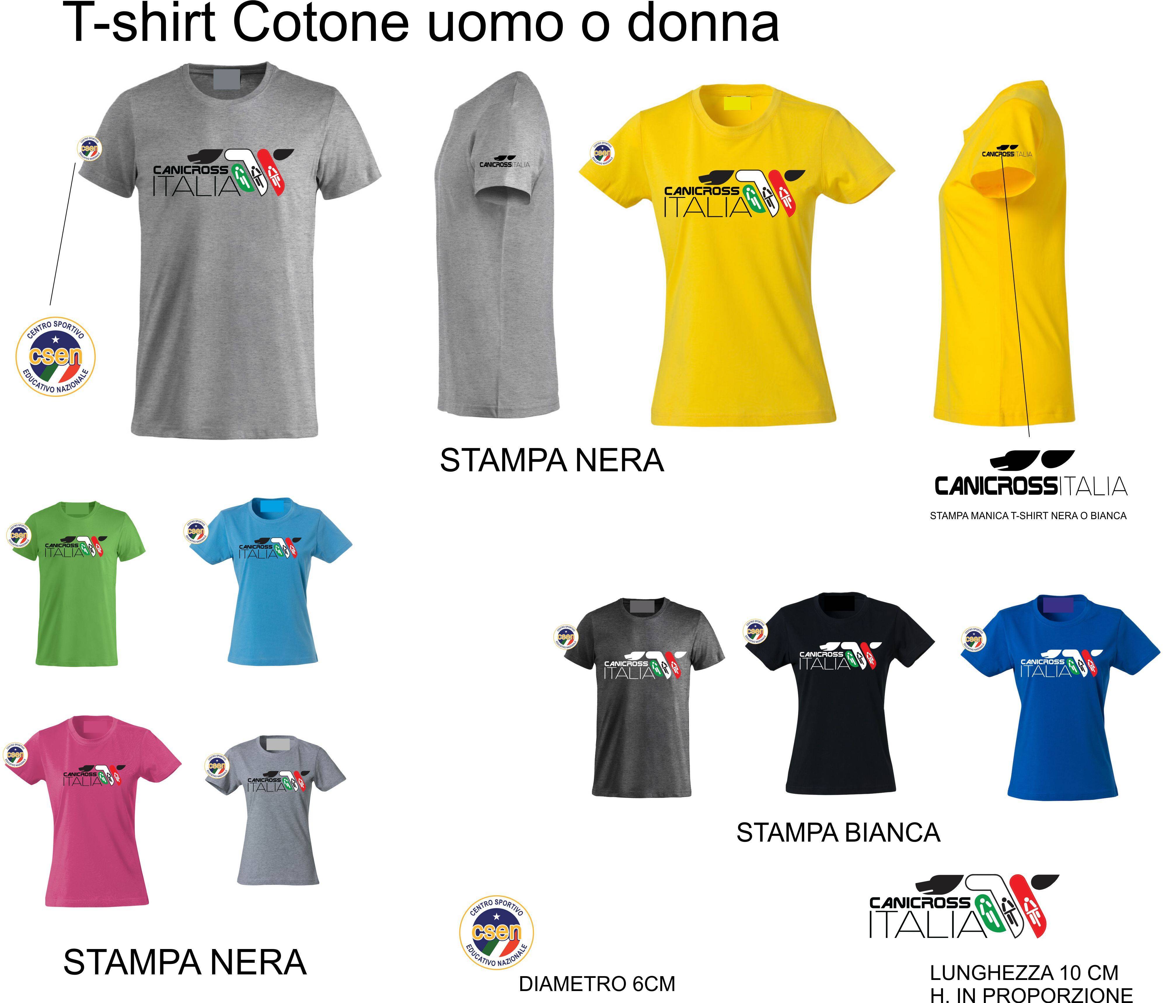 T-SHIRT UOMO CANICROSS