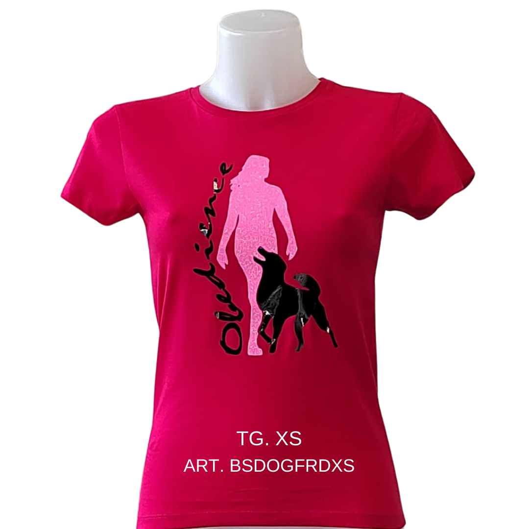 T SHIRT DONNA CONDUZIONE OBEDIENCE IRONDOGLINE