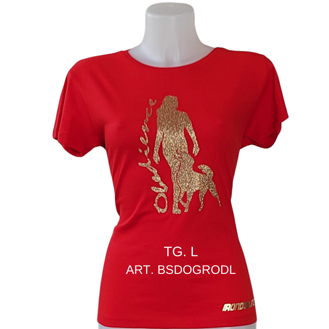 T SHIRT DONNA CONDUZIONE OBEDIENCE IRONDOGLINE