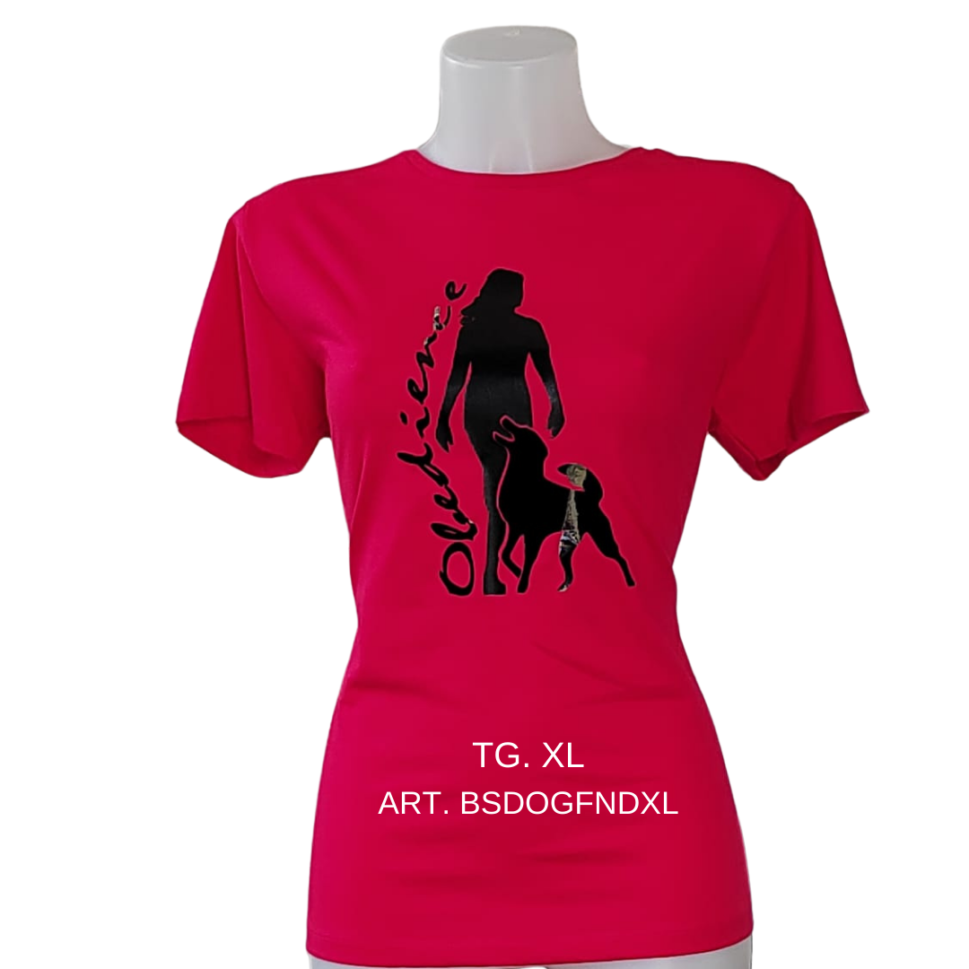 T SHIRT DONNA CONDUZIONE OBEDIENCE IRONDOGLINE