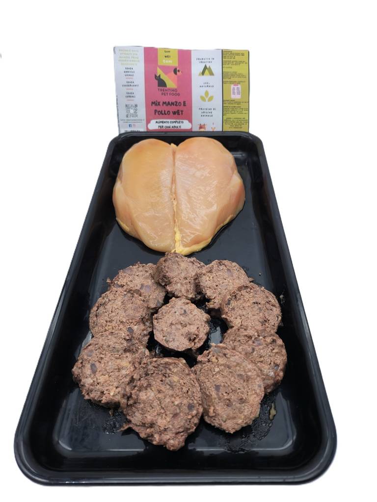 MIX BEEF AND CHICKEN WET