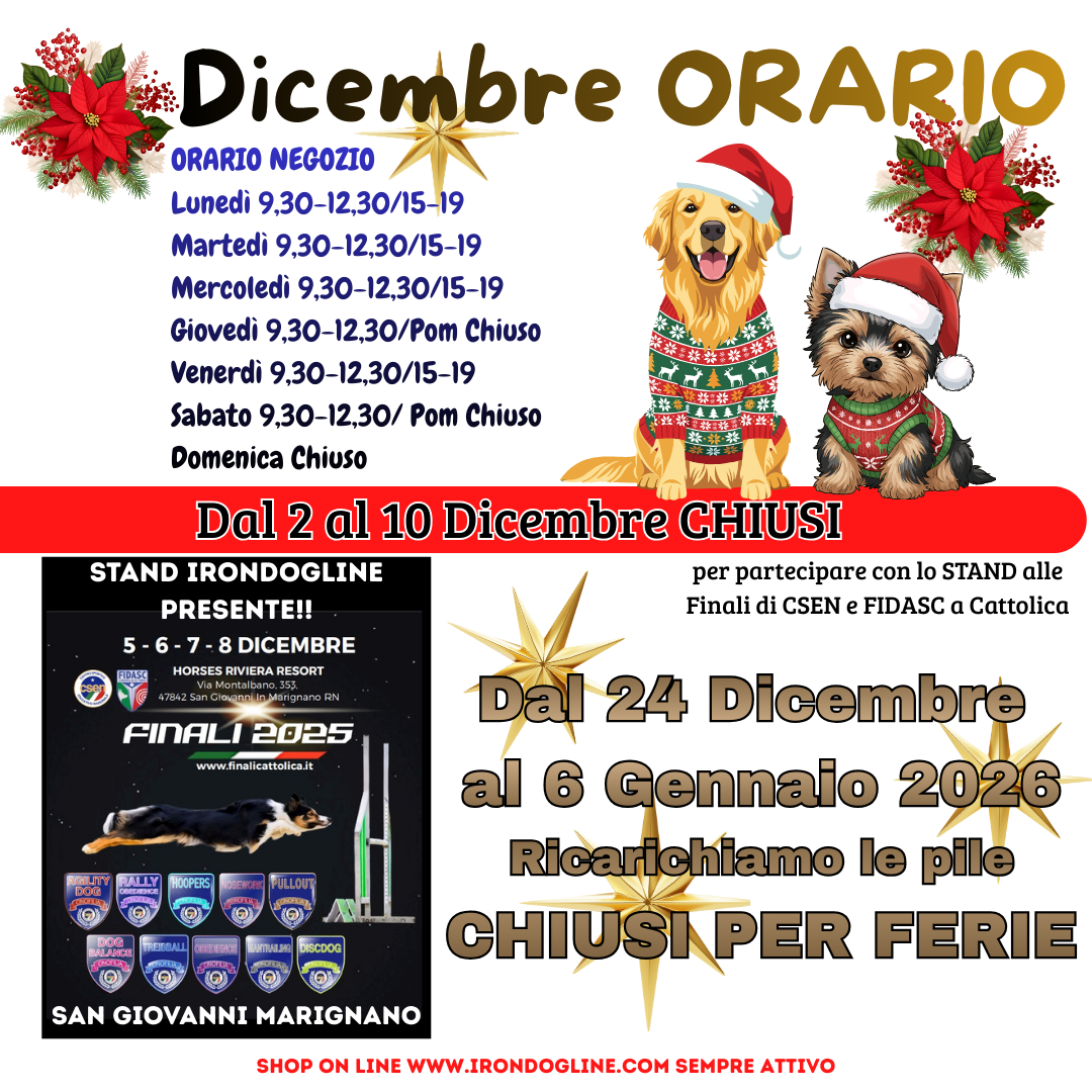 IRONdogline ORARIO SHOW-ROOM IRONDOGLINE