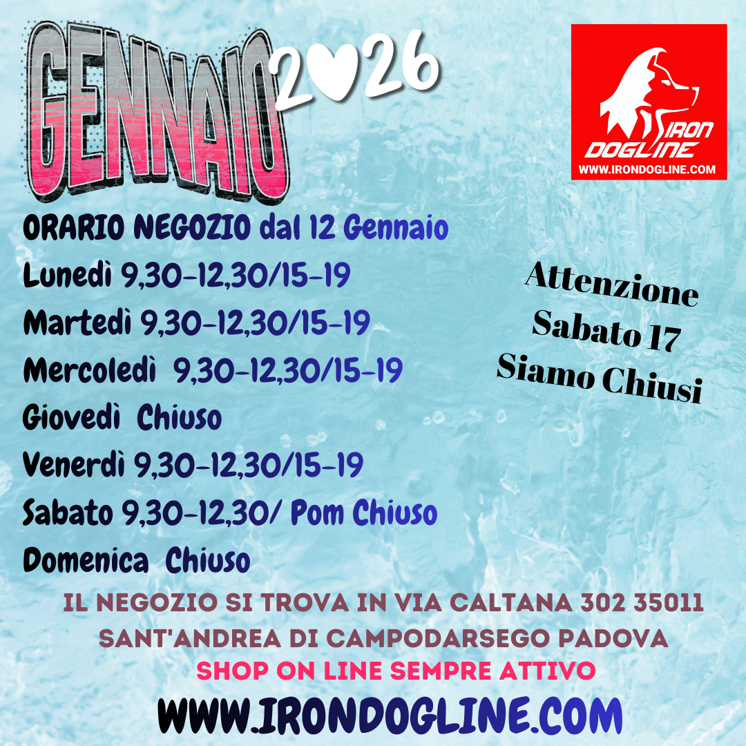 IRONdogline ORARIO SHOW-ROOM IRONDOGLINE
