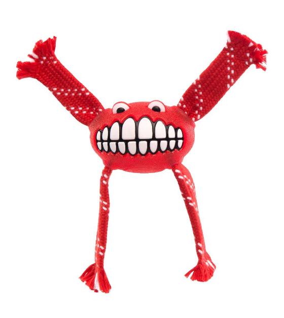 FLOSSY GRINZ PALLA IN GOMMA E CORDA MEDIA