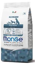 MONGE ALL BREEDS ADULTO MONOPROTEICO TROTA, RISO E PATATE 12 KG