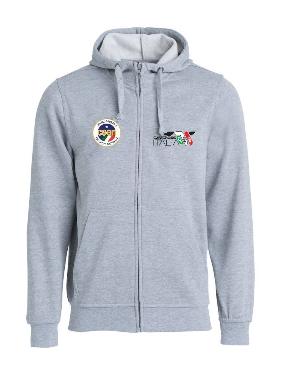 FELPA UOMO CON ZIP CANICROSS