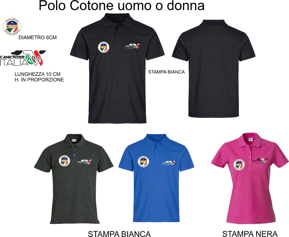 POLO DONNA CANICROSS