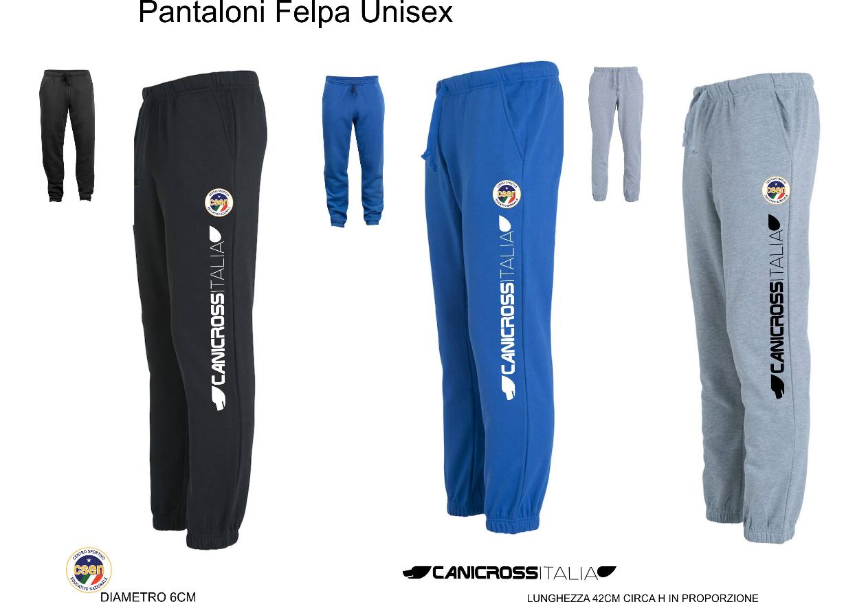 PANTALONE IN FELPA CANICROSS