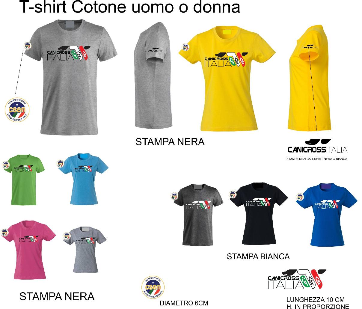 T-SHIRT UOMO CANICROSS