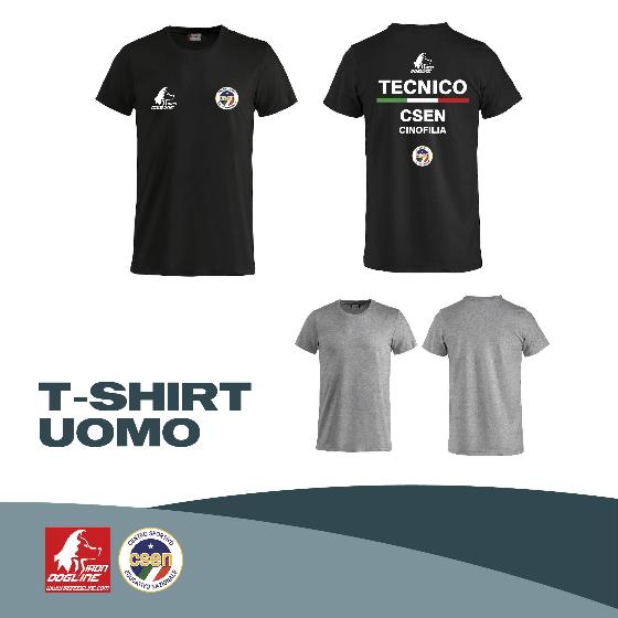 T-SHIRT TECNICI UOMO CSEN
