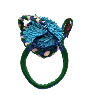 GUINZAGLIO TRECCIA PILE CON COLLARE + MOP