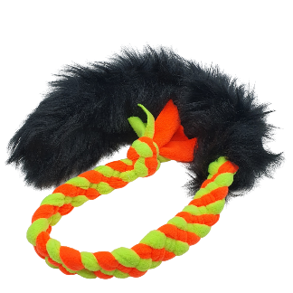 BI-DOG plait + fake fur