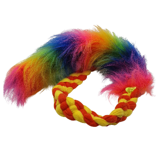 BI-DOG plait + fake fur