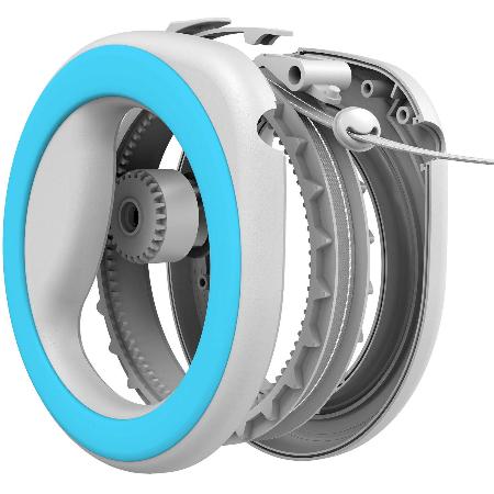 WAUDOG Guinzaglio flessibile retrattile a forma di anello 