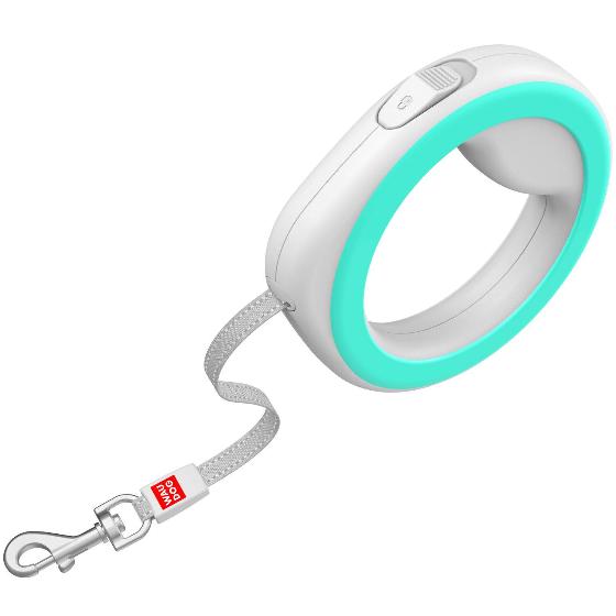 WAUDOG Guinzaglio flessibile retrattile a forma di anello 