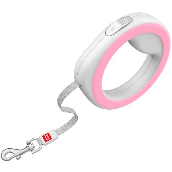WAUDOG Guinzaglio flessibile retrattile a forma di anello 