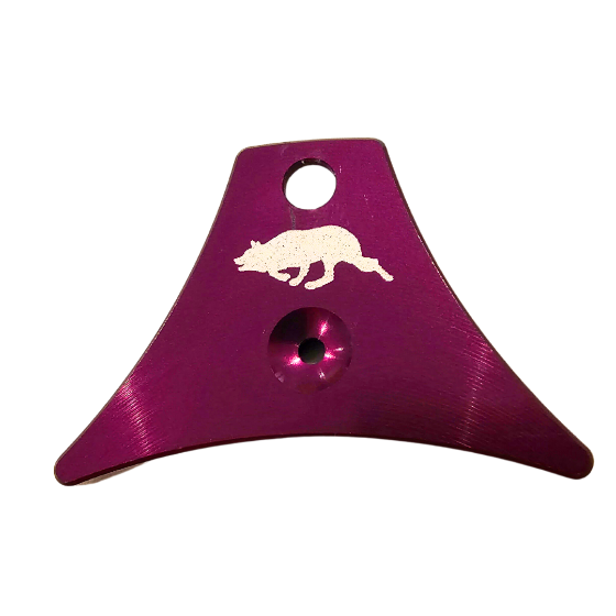 Logan Fischietto A1  - Running Border Collie Design