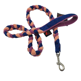 GUINZAGLIO TRECCIA IN PILE