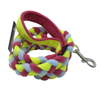 GUINZAGLIO TRECCIA IN PILE