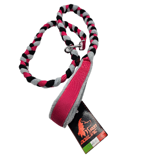 GUINZAGLIO TRECCIA IN PILE