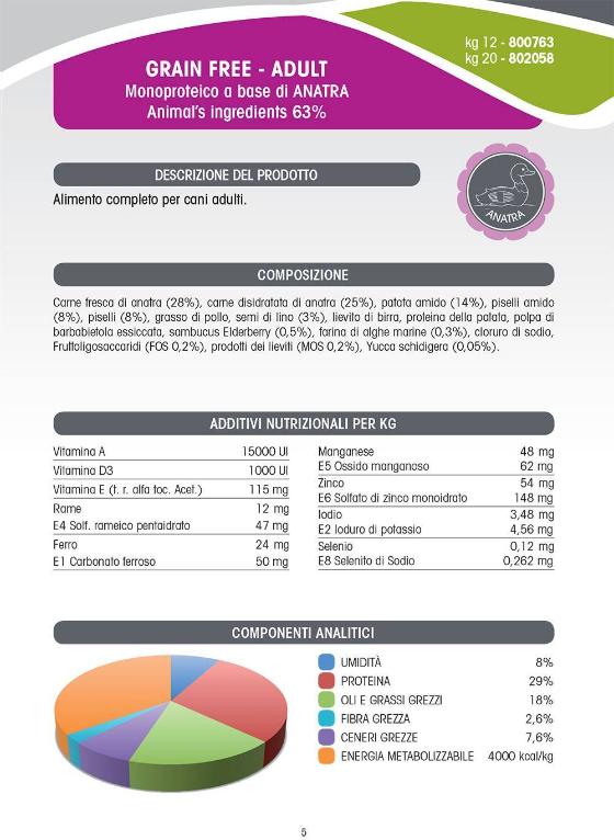 Barfood - Grain Free - Anatra  - Super Premium