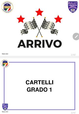 KIT CARTELLI RALLY OBEDIENCE 