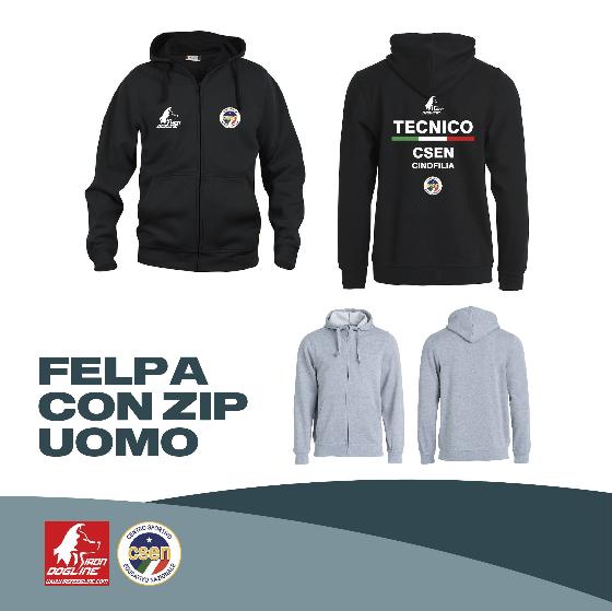 FELPA TECNICI CSEN UOMO