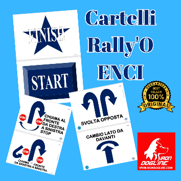 KIT CARTELLY RALLY OBEDIENCE ENCI/FCI