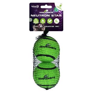 Dog Comets Neutron Star Tennis Ball With Squeaker 